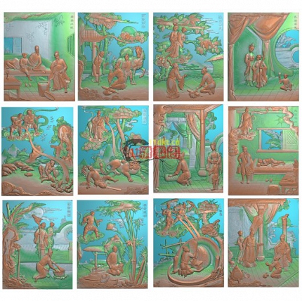 18古建扫描图