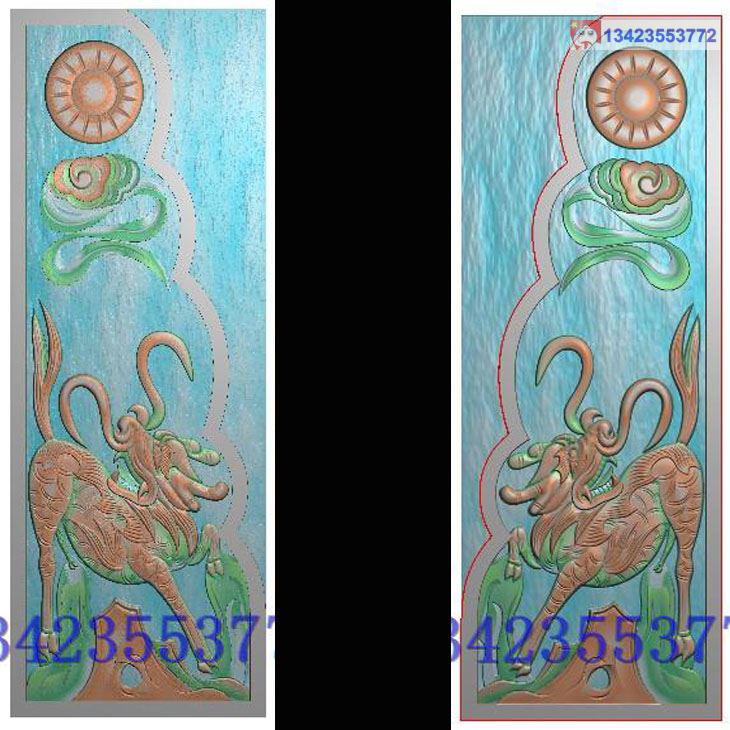 耳朵鼓称图麒麟右边左边