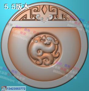 浮雕图玉雕图随形仿古