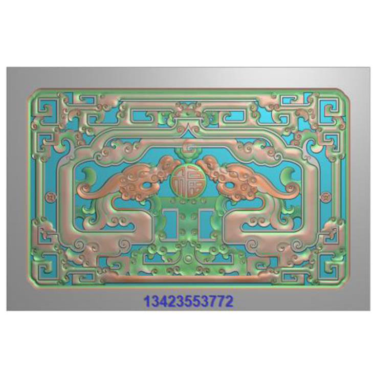 (发邮箱)古建砖雕寺庙子虎窗脚座花托图子虎镂空26