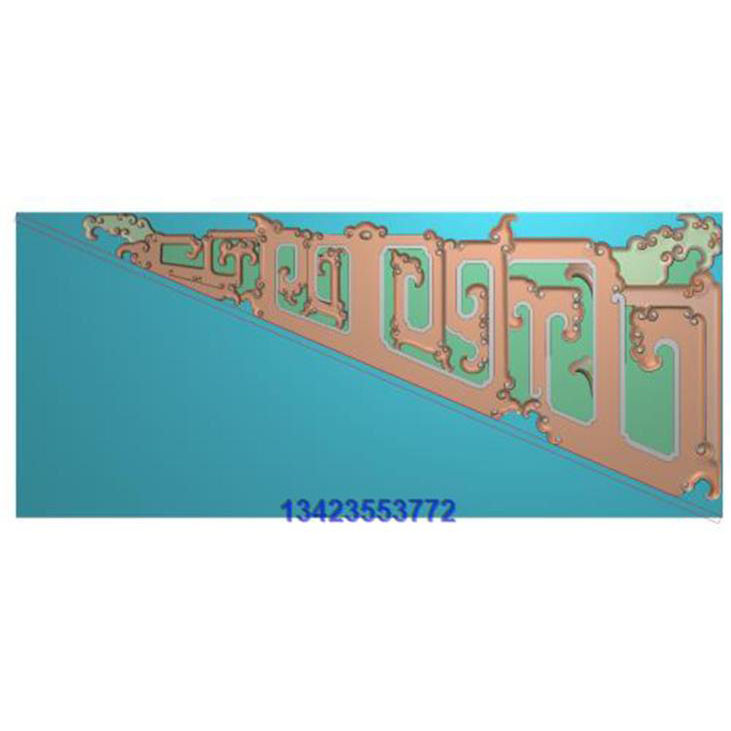 (发邮箱)古建砖雕寺庙子虎窗脚座花托图子虎镂空29