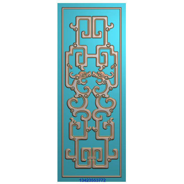 (发邮箱)古建砖雕寺庙子虎窗脚座花托图子虎镂空32