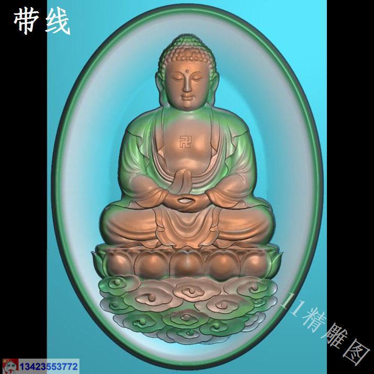 坐姿佛像 