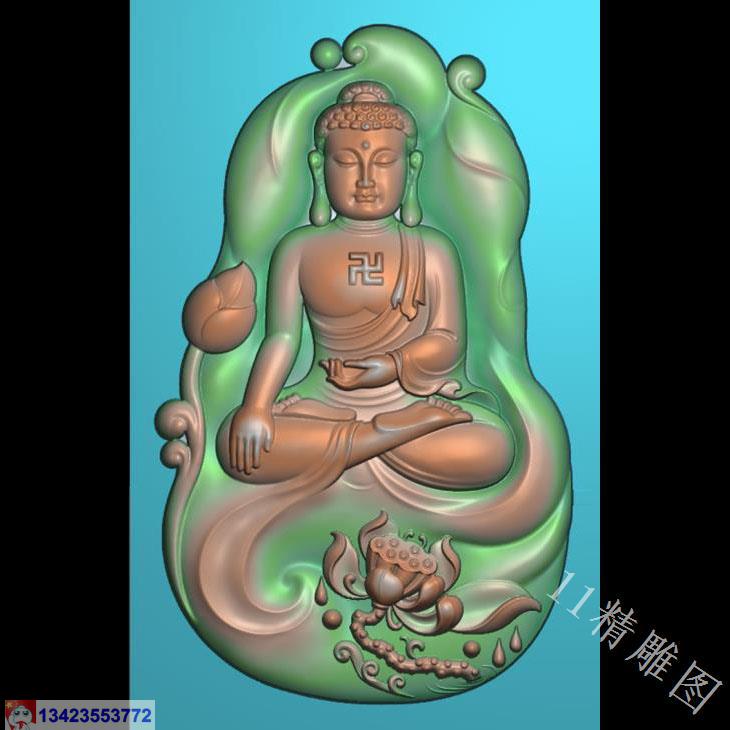 坐姿佛像 