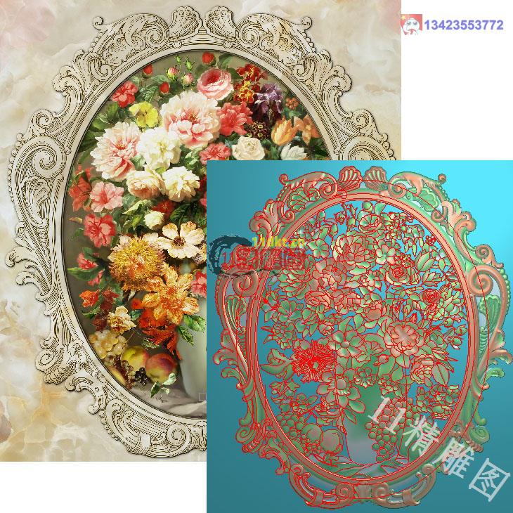 11精雕图花草081