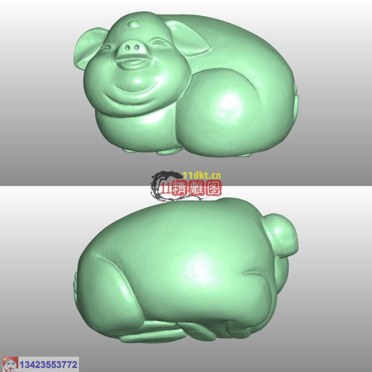 猪小AI三维3D设计图