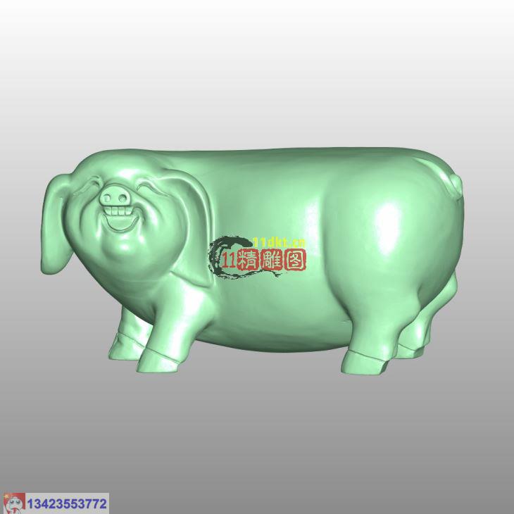 猪雄AI三维3D设计图